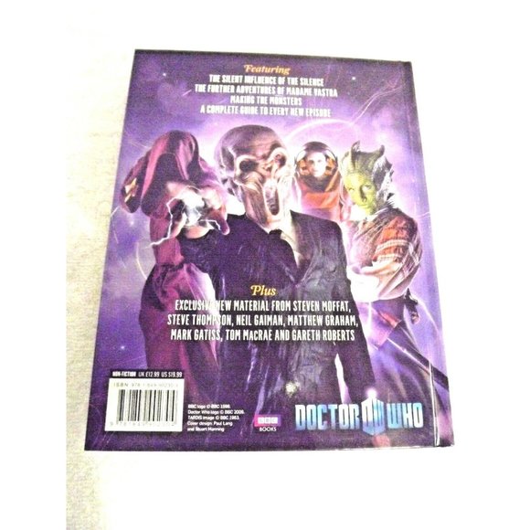 Doctor Who The Brilliant Book 2012 Official book of the TV series HC Book - Picture 2 of 4
